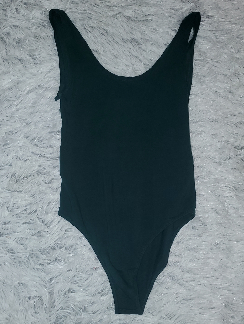 Forever 21 Green One-Piece Bodysuit
